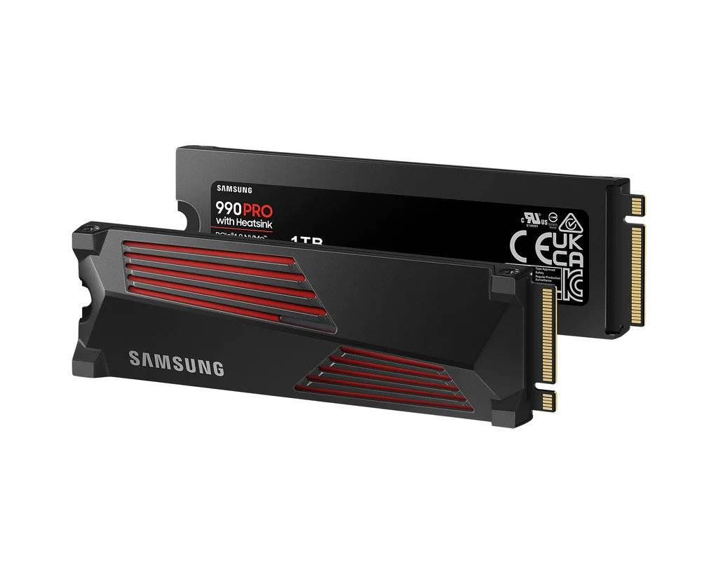 M.2 NVMe SSD Samsung SSD 990 PRO w/Heatsink RGB Lights / 4.0TB  / PCIe4.0 x4 / NVMe2.0 photo 2