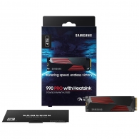 M.2 NVMe SSD Samsung SSD 990 PRO w/Heatsink RGB Lights / 4.0TB  / PCIe4.0 x4 / NVMe2.0 thumbnav 3