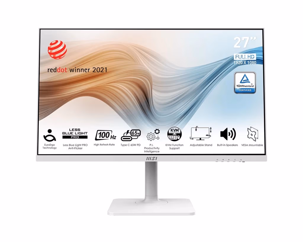 27.0” Монитор MSI Modern MD272XPW/ 1ms/ White 