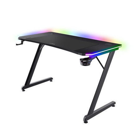Игровой RGB-Стол Trust GXT 710 LUMINUS PRO, Black photo 1