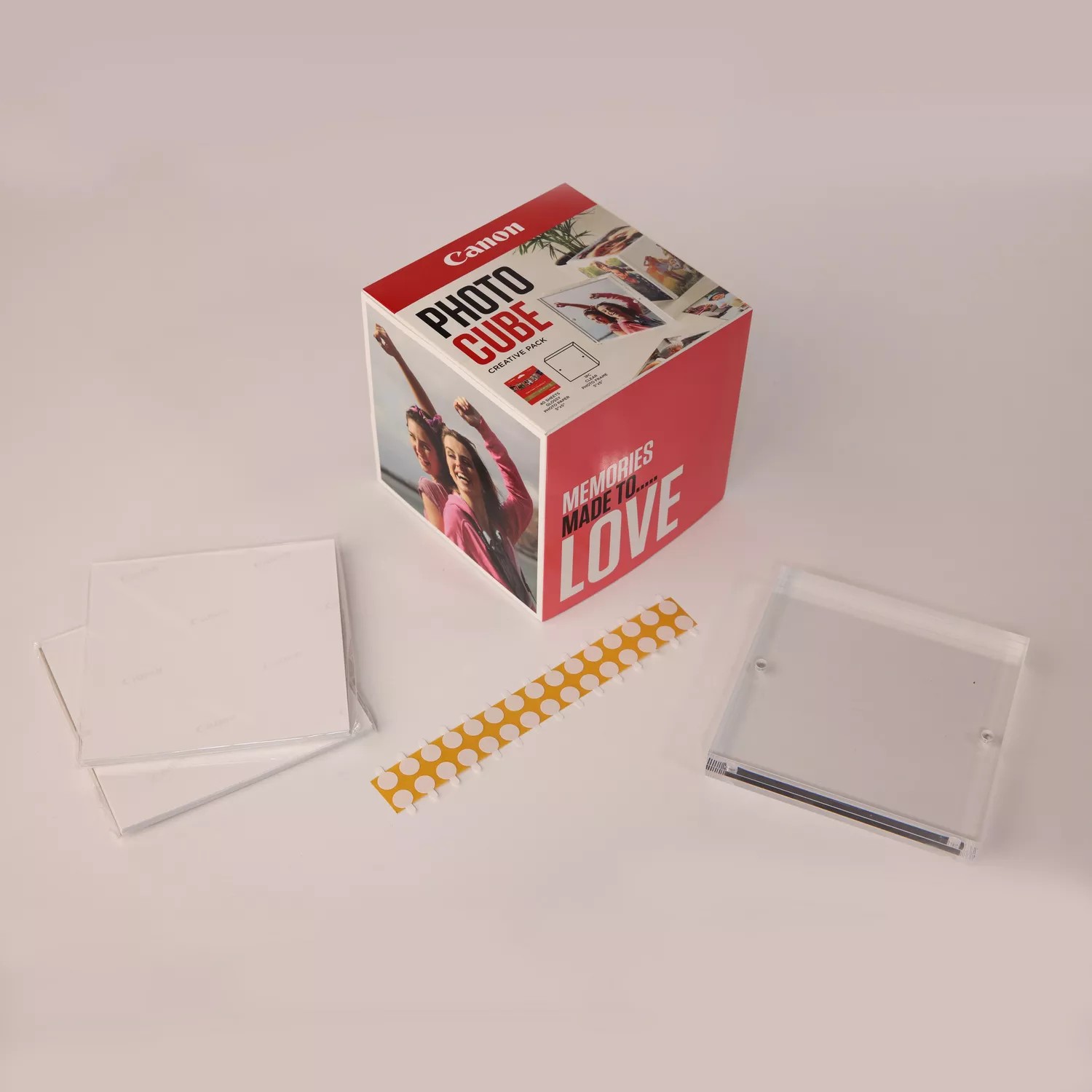 Фотокуб и рамка Canon Photo Cube Creative Pack- PP-201 5x5” Фото бумага Plus Glossy II (40 Sheets) + Фото Рамка photo 7