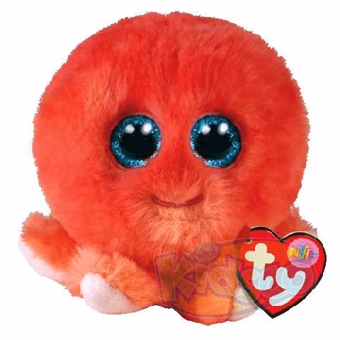 TY TY42527 Ty Puffies Sheldon - Octopus 8cm