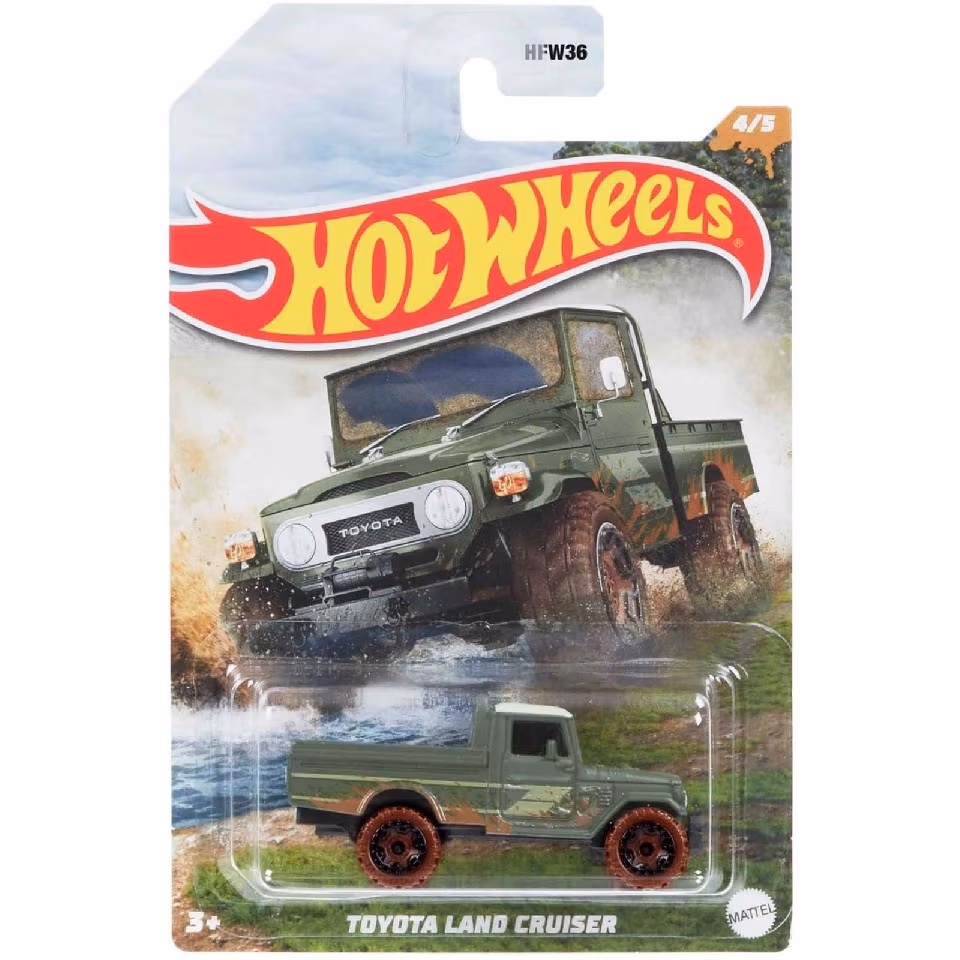 Hot Wheels HFW36 Themed Mud Runners 