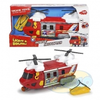 Simba-Dickie 3306009 Dickie Auto "Riscue Helicopter "Sun.Lum30cm thumbnav 1