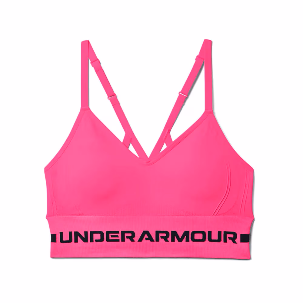 Спортивное бра Under Armour UA SEAMLESS LOW LONG HTR BRA