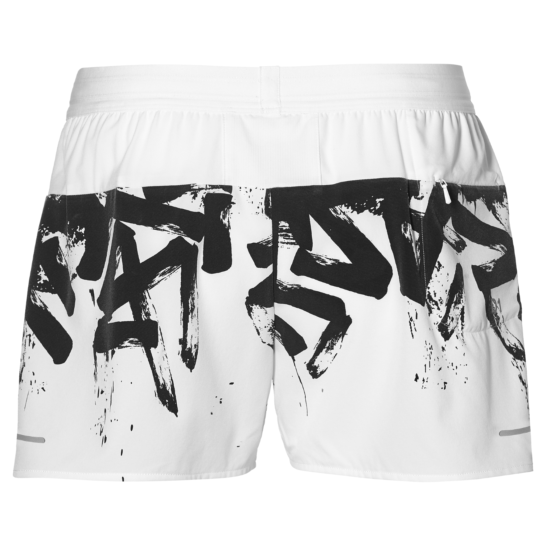 Sorti Asics 5IN SHORT WOVEN CALLIGRAPHY / Femei / XS / Alb photo 2