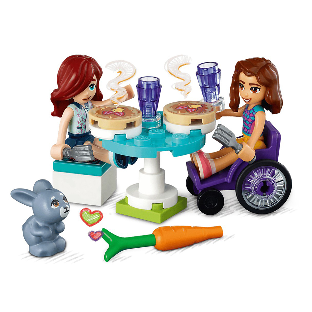 Constructor Lego Friends Pancake Shop 41753 de la 6+ ani photo 6