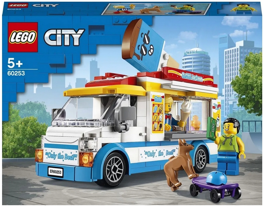 Конструктор Lego City Ice-Cream Truck 60253 от 5+ лет photo 1 Конструктор Lego City Ice-Cream Truck 60253 от 5+ лет photo 1