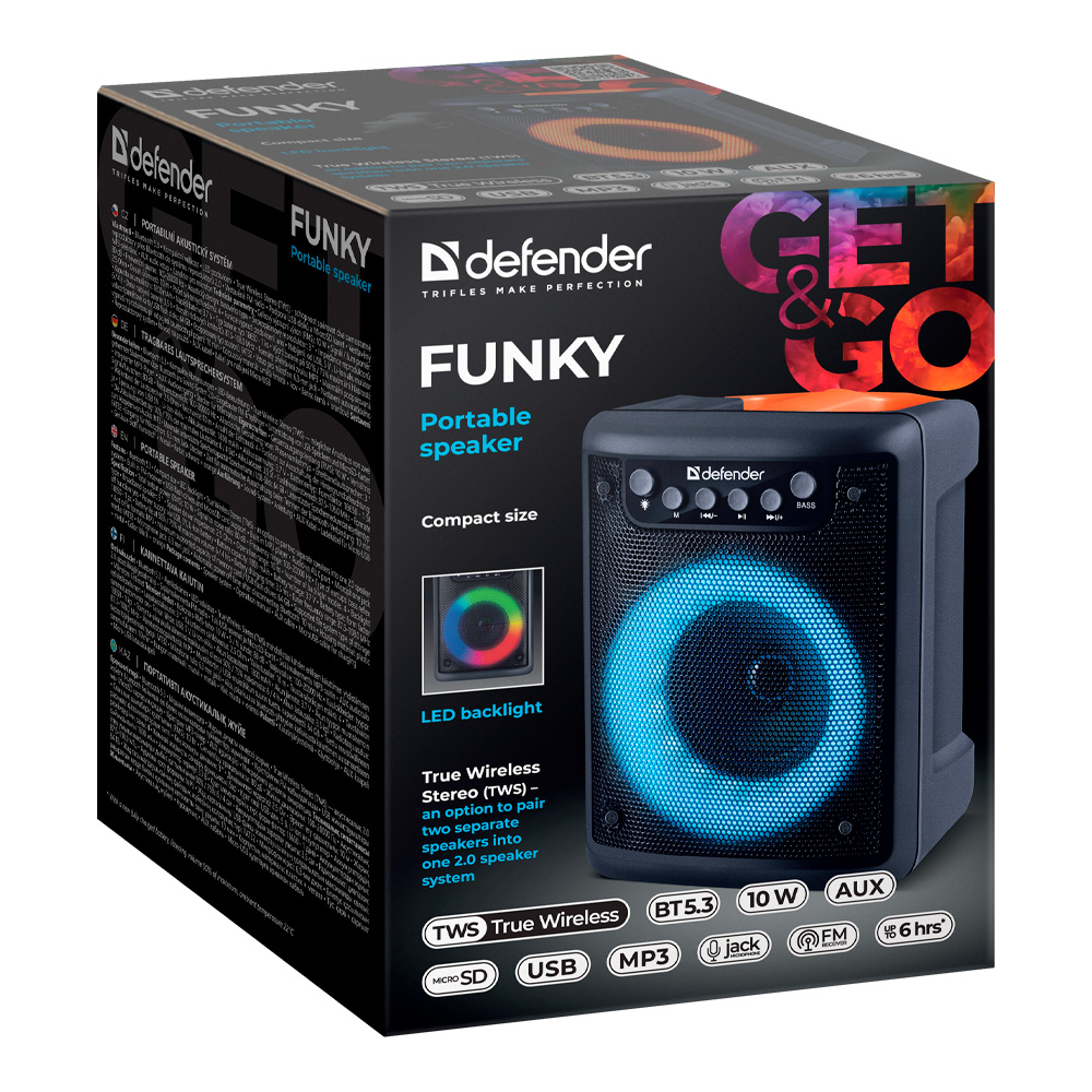 Boxa portabila Defender Funky photo 9