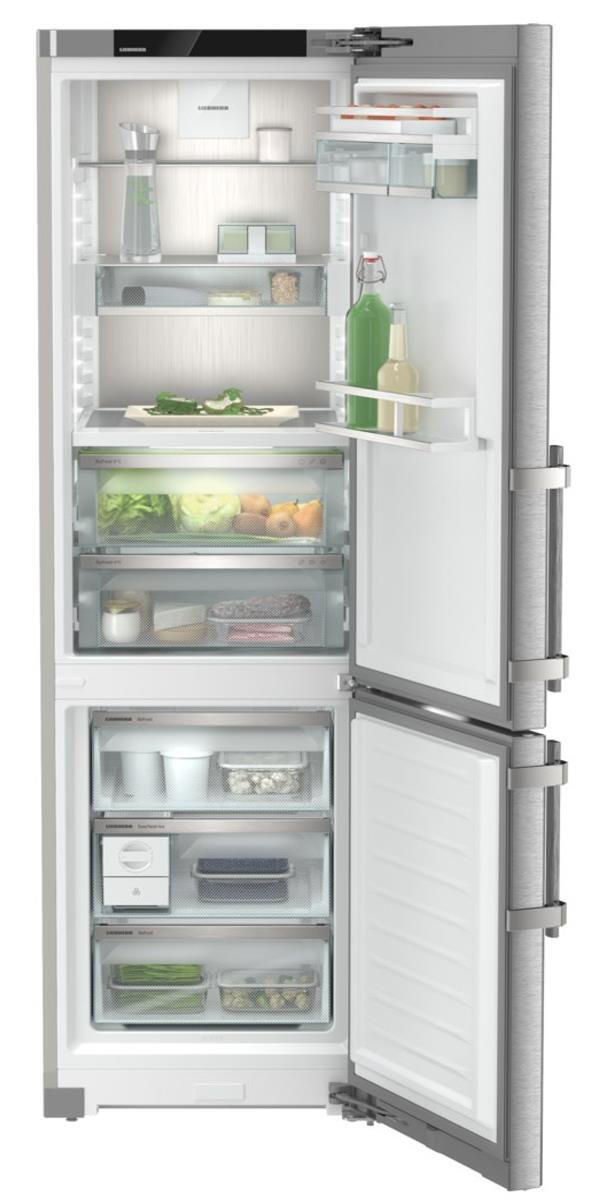 Frigider cu doua usi Liebherr CBNsdc 5753 Prime BioFresh NoFrost / 362 l / 202 cm / C / Gri photo 2