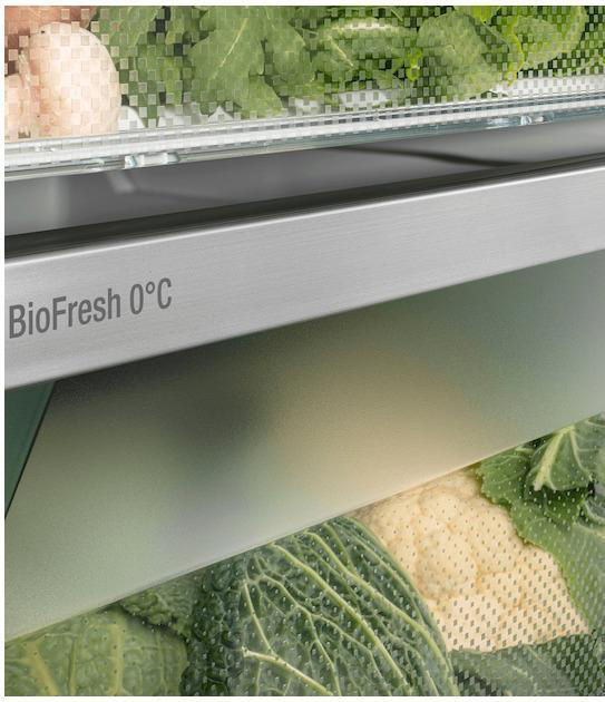 Frigider cu doua usi Liebherr CBNsdc 5753 Prime BioFresh NoFrost / 362 l / 202 cm / C / Gri photo 8