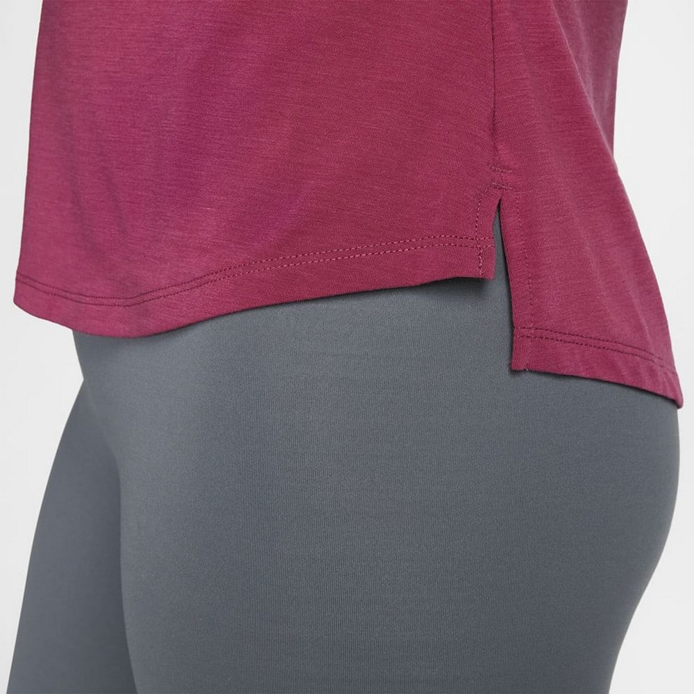 Футболка Nike W NK ONE LUXE DF SS STD TOP / Женский / M / Фиолетовый photo 2