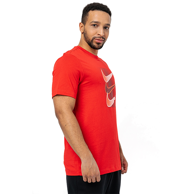 Футболка мужская Nike M NSW TEE 12MO SWOOSH S Красный photo 3