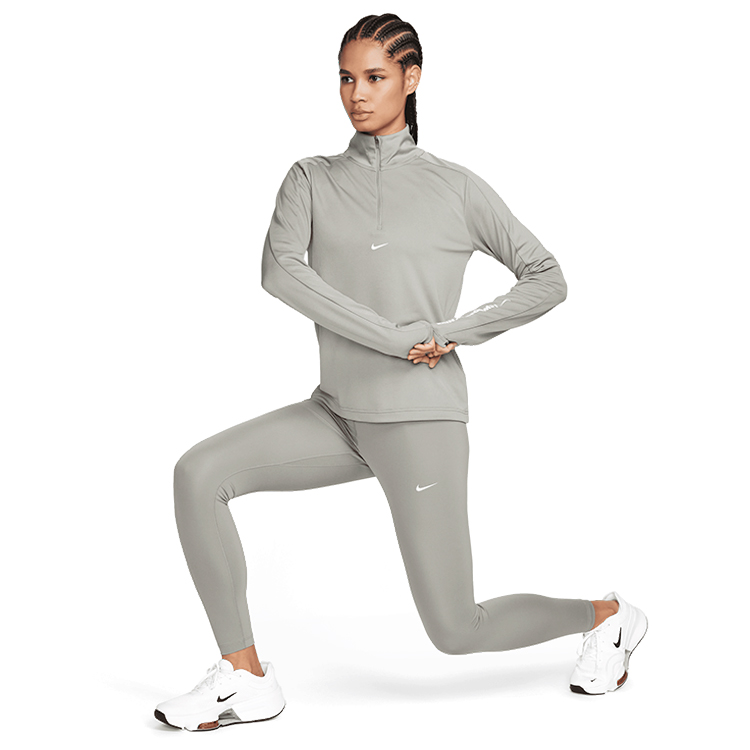 Легинсы Nike W NK ONE DF HR TGHT GLS / Женский / S / Серый photo 3
