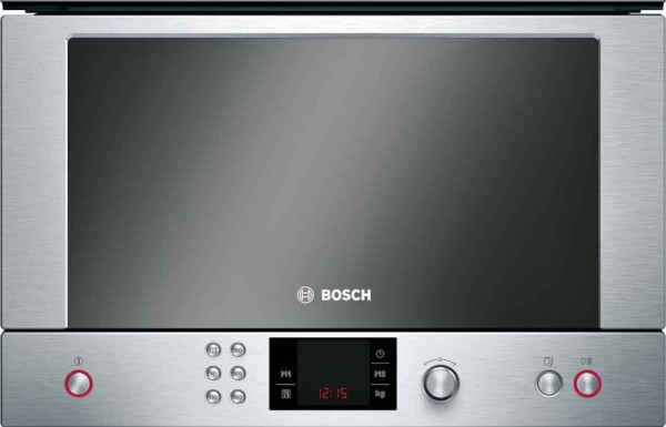 Микроволновая печь Bosch HMT85MR53 900 Вт / 21 л / Серебристый photo 1 Микроволновая печь Bosch HMT85MR53 900 Вт / 21 л / Серебристый photo 1