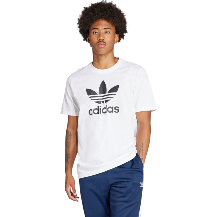 Футболка мужская Adidas TREFOIL T-SHIRT L Белый photo 1