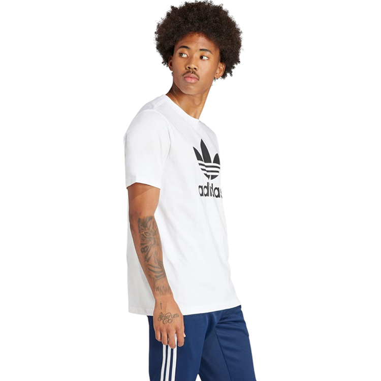 Футболка мужская Adidas TREFOIL T-SHIRT L Белый photo 3