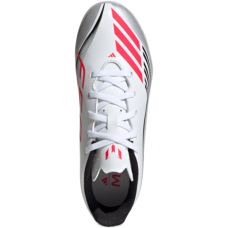 Ghete pentu fotbal Adidas F50 MESSI CLUB TF J pt Barbati / 31.5 / Alb photo 9