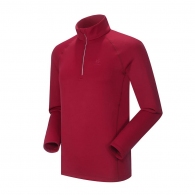 Hanorac Kailas Air Fleece Stand Collar Functional Long Sleeve Baselayer Top Men thumbnav 2