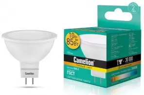 Светодиодная лампа Camelion LED10-JCDR/830/GU5.3