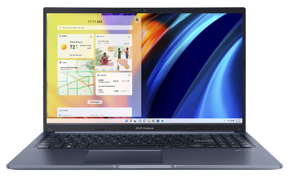 Ноутбук Asus Персональный Vivobook 15 M1502YA-BQ353 15.5” / 8 ГБ / 512 ГБ / Ryzen 5 / Radeon Graphics  / Серый с синим photo 1