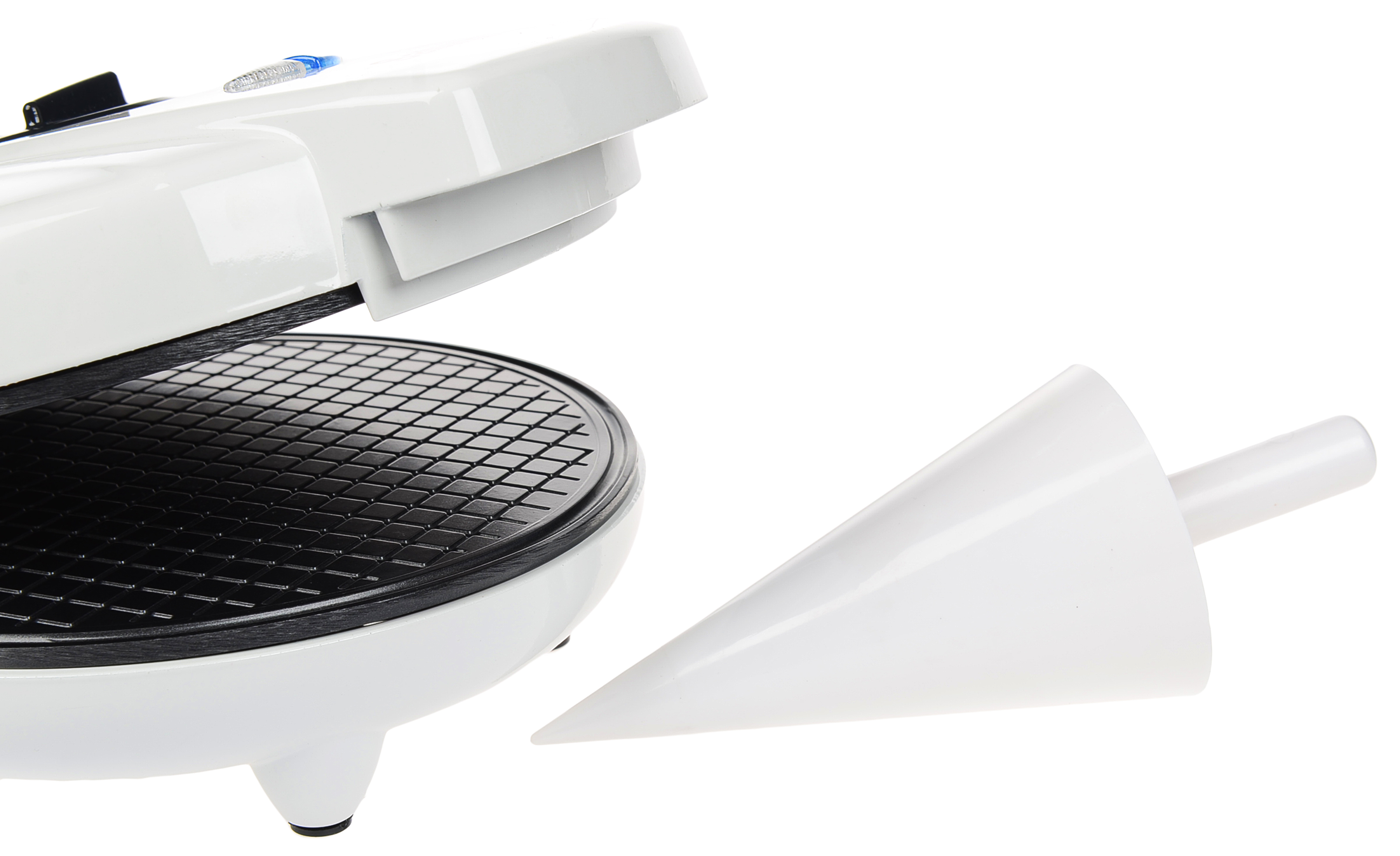 Waffle fier Saturn STEC0153, 1200 W, Alb photo 3