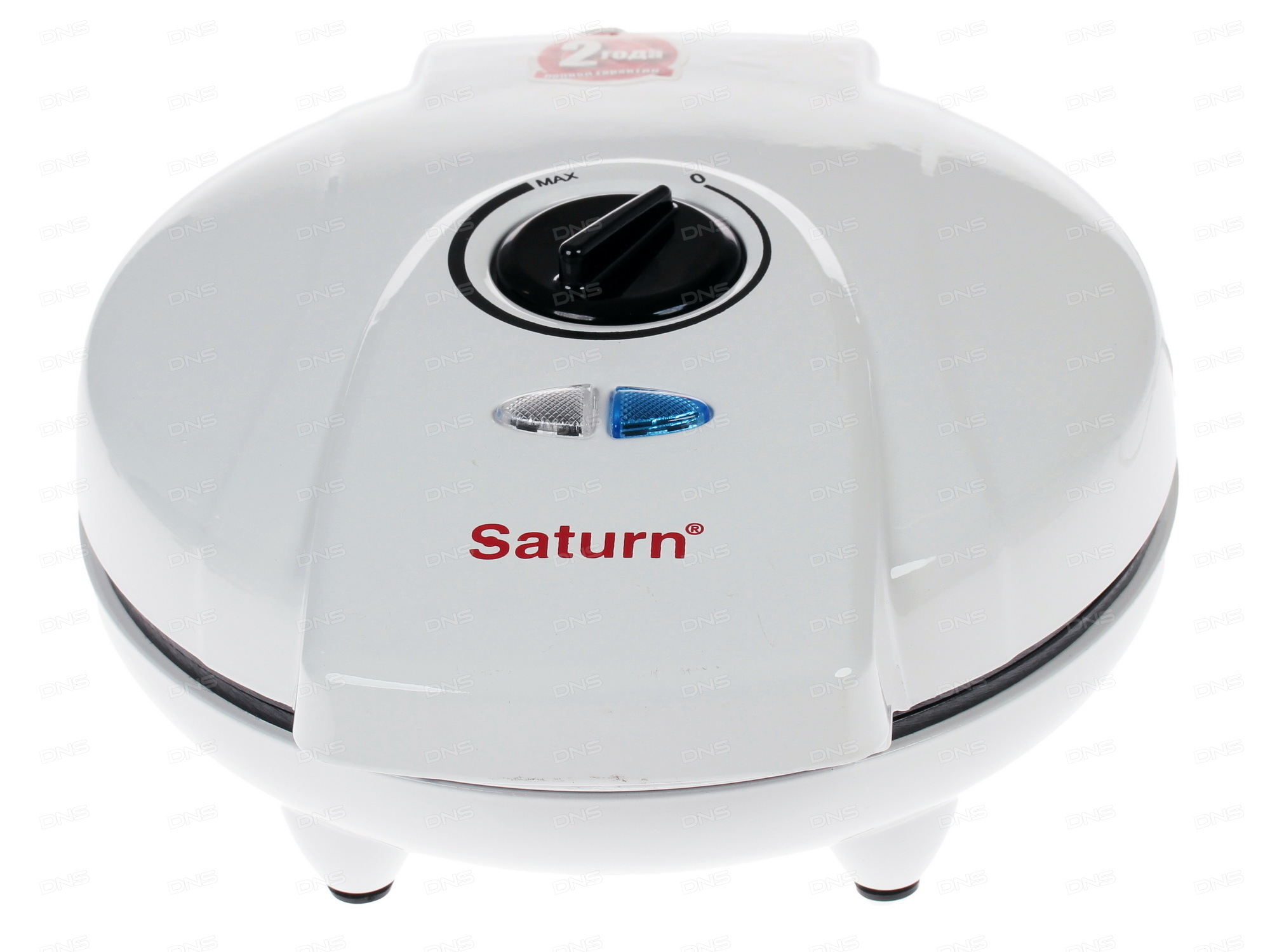 Waffle fier Saturn STEC0153, 1200 W, Alb photo 4