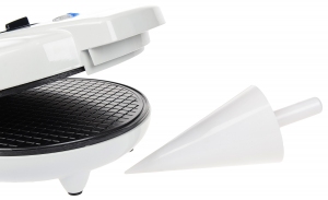 Waffle fier Saturn STEC0153, 1200 W, Alb thumbnav 3