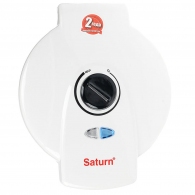 Waffle fier Saturn STEC0153, 1200 W, Alb thumbnav 5