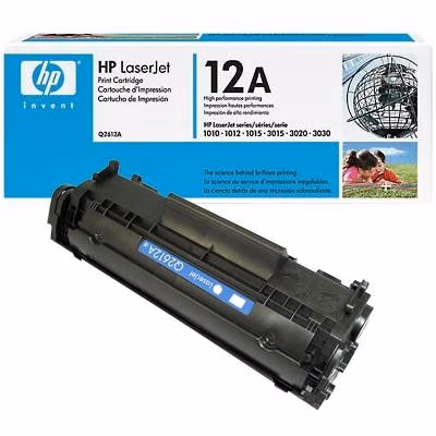 HP Black Cartridge, LJ 101x/102x Series (2000 pages at 5% coverage), Made in Japan.