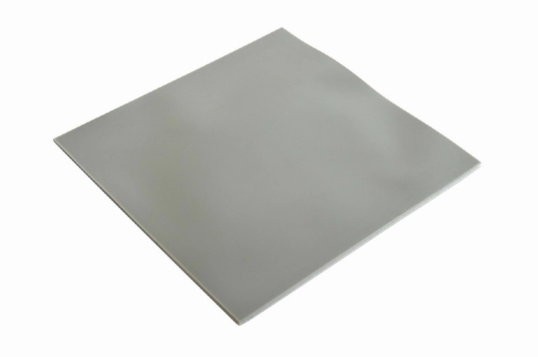Heatsink Silicone Thermal pad Gembird TG-P-01, 100 x 100 x 1 mm, Operation Temperature: -40 ~ 250° C, Grey