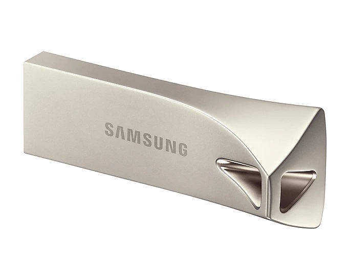 32GB USB3.1 Samsung Bar Plus, Silver, Durable zinc alloy, Metal casing is shock / water / X-Ray resistant (Read 200 MByte/s, Write 50 MByte/s) photo 3