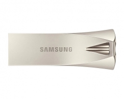 32GB USB3.1 Samsung Bar Plus, Silver, Durable zinc alloy, Metal casing is shock / water / X-Ray resistant (Read 200 MByte/s, Write 50 MByte/s) thumbnav 1