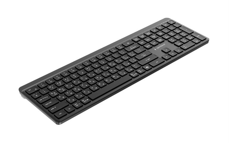 Беспроводная клавиатура Gembird KB-WPS-03-CYRL, Black photo 6