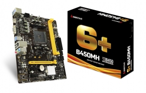 BIOSTAR B450MH, Socket AM4, AMD B450, Dual 2xDDR4-3200, APU AMD graphics, VGA, HDMI, 1xPCIe X16, 4xSATA3, RAID, 1x M.2, 2xPCIe X1, ALC887 HDA, 1xGbE LAN, 6xUSB3.2, 105W, mATX thumbnav 4