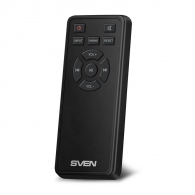 SVEN MC-30 Black,  2.0 / 2x100W RMS, D-CLASS AMPLIFIER WITH DSP, remote control, dimensions 225x255x355 mm, black, wooden. thumbnav 6