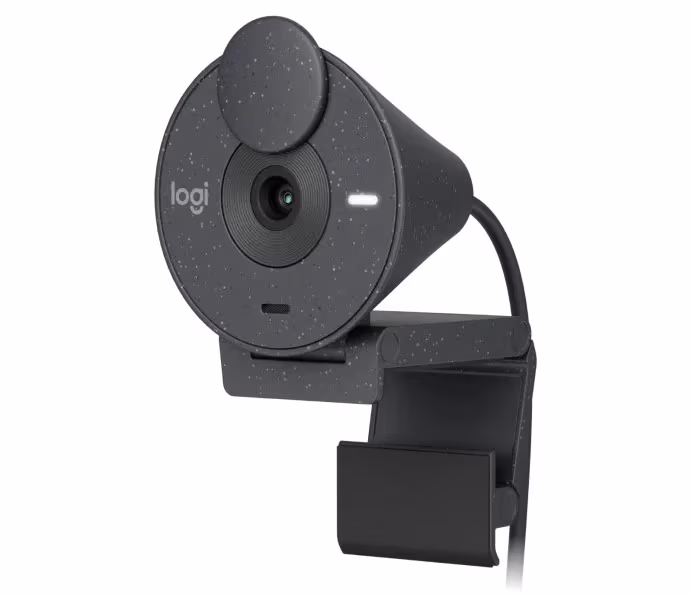 Веб-камера Logitech Brio 300 / 1080p / auto light correction / noise-reducing mic / USB-C / Graphite 