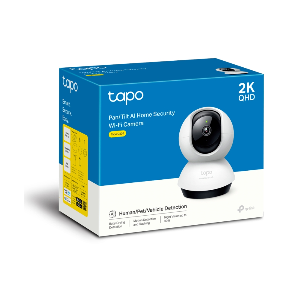 Умная камера TP-LINK Tapo C22, White photo 2