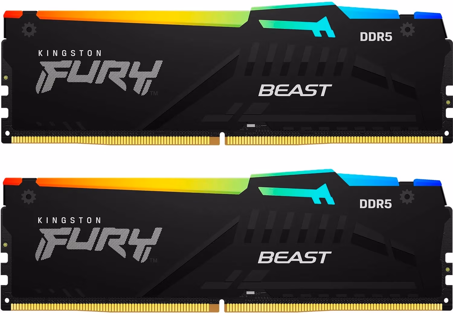 Опреативная память Kingston FURY Beast RGB EXPO DDR5 6000MHz 16GB (Kit of 2*8GB) 
