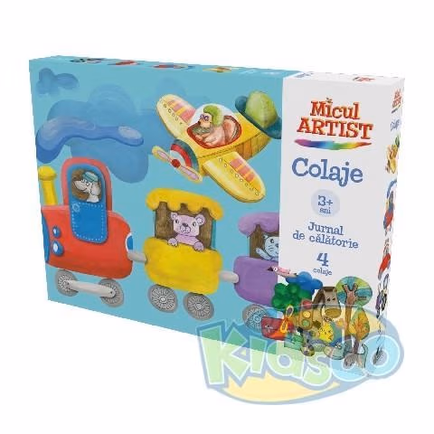 Micul Artist-Colaje Jurnal de calatorie 