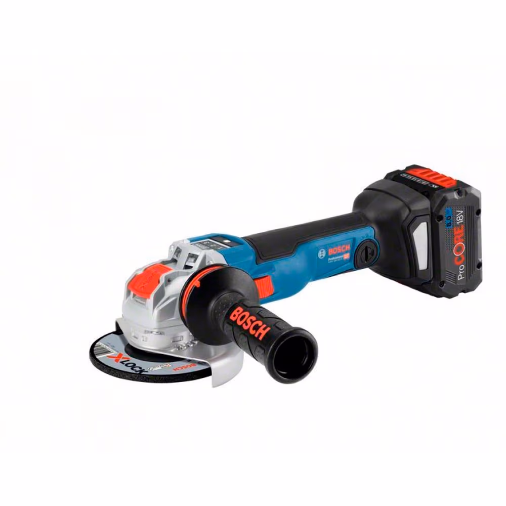 Угловая шлифмашина Bosch GWX 18V-10SC 2x8.0Ah, 06017B0401 