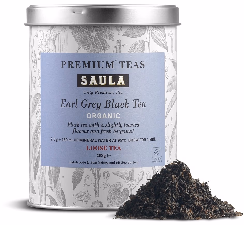 Черный чай Saula Earl Greay 250gr 