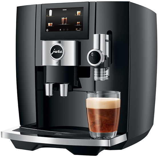 Кофемашина Эспрессо Jura J8 Twin Piano Black, 15561 / 15 бар / Эспрессо  photo 1