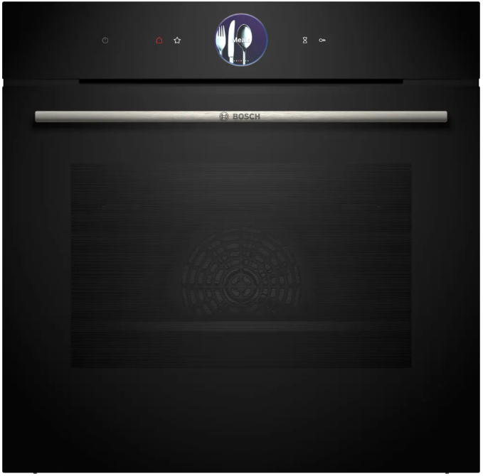 Встраиваемый духовой шкаф Bosch HBG7764B1DE / 71 л. / A+ / Черный photo 1