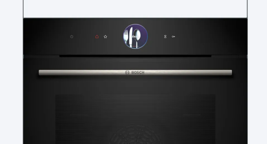 Встраиваемый духовой шкаф Bosch HBG7764B1DE / 71 л. / A+ / Черный photo 2