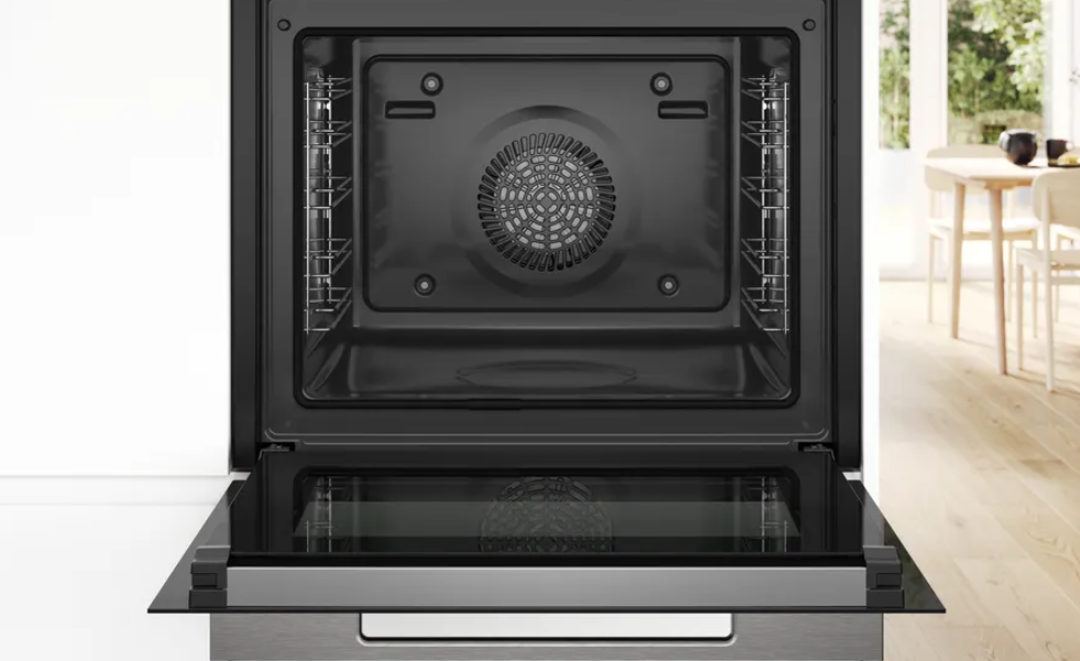 Встраиваемый духовой шкаф Bosch HBG7764B1DE / 71 л. / A+ / Черный photo 3