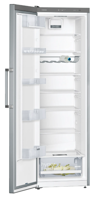 Frigider cu o usa Siemens KS36VVIEP / 346 l / 186 cm / E / Argintiu photo 2