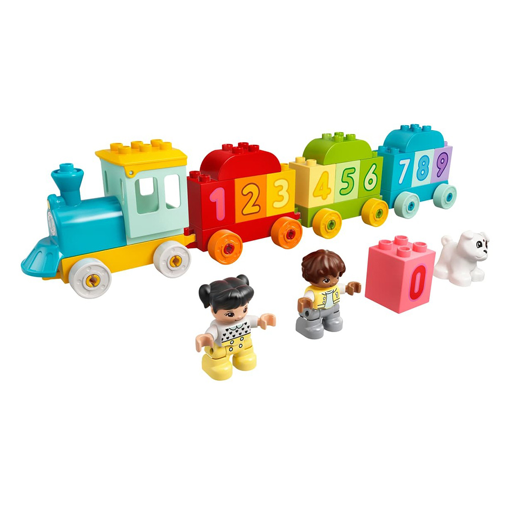 Constructor Lego Duplo Number Train - Learn To Count 10954 de la 1.5+ ani photo 3
