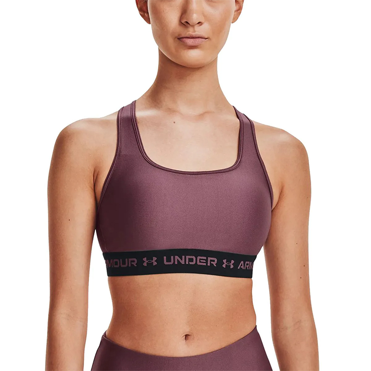 Bra sportive Under Armour UA CROSSBACK MID BRA / Femei / LG / Bordo photo 2