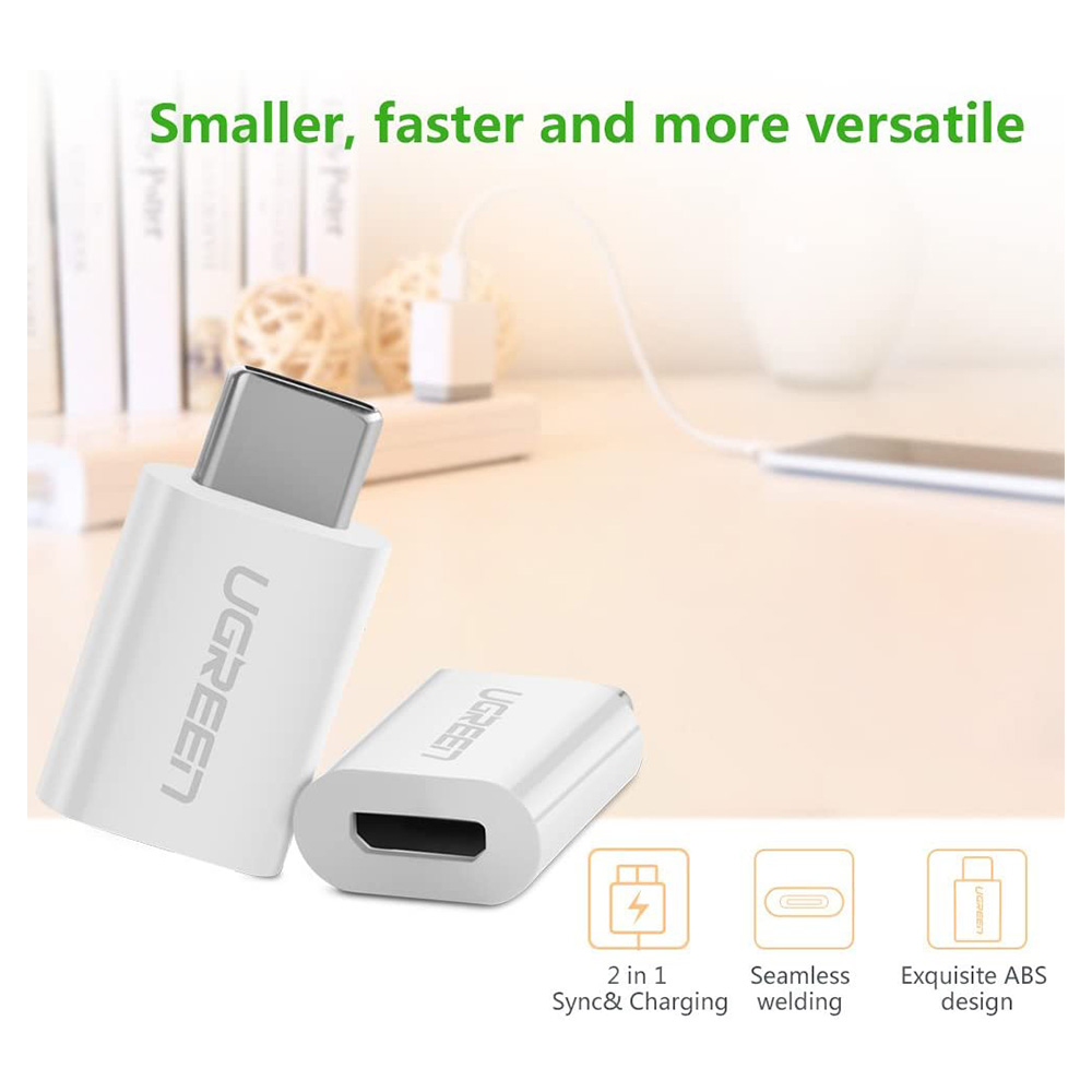 Адаптер Type-C - Micro-USB UGREEN US157 (30154) photo 5